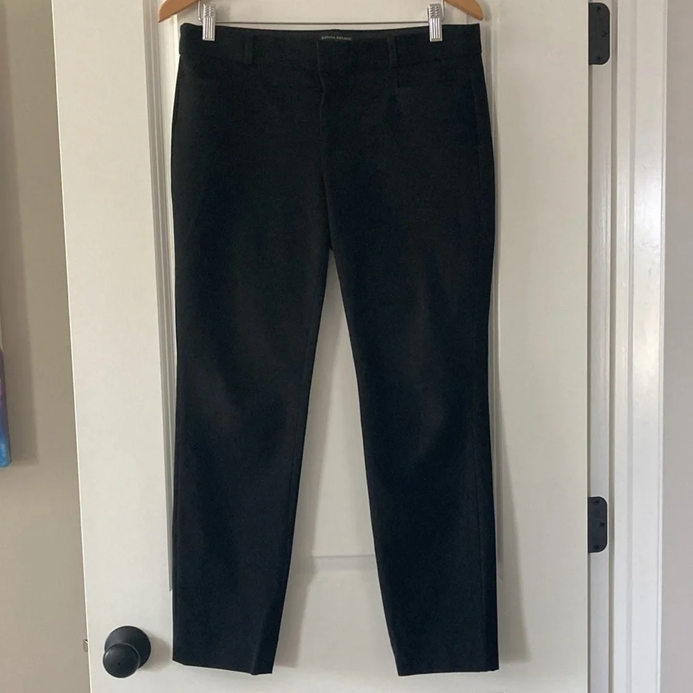 Banana Republic Factory 8 Sloan ankle pants black - Picture 2 of 10